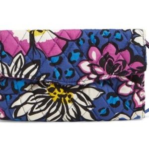 NWT African Violet Strap Wallet String Crossbody
